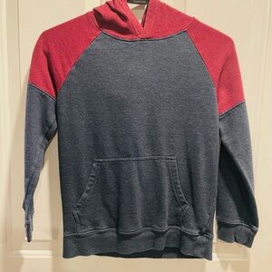 Cat & Jack Red and Gray Boys Hoodie